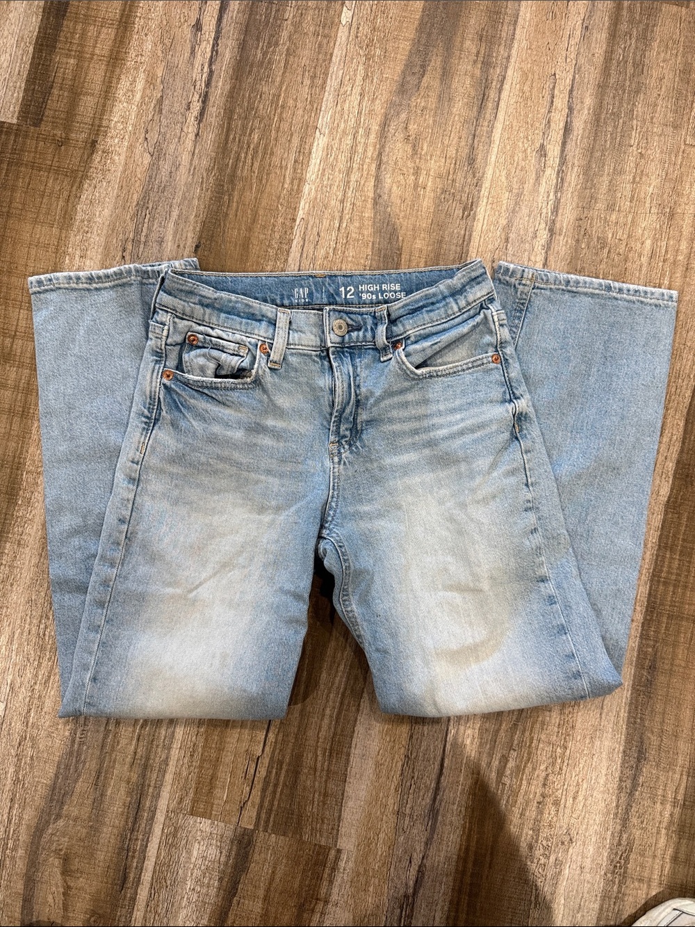 GAP Light Blue High-Rise 90’s Loose Jeans